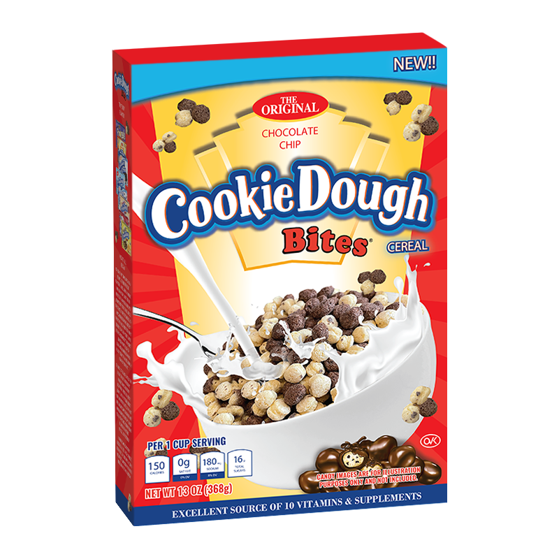 Cookie Dough Bites Chocolate Chip Cereal 13oz (368g)