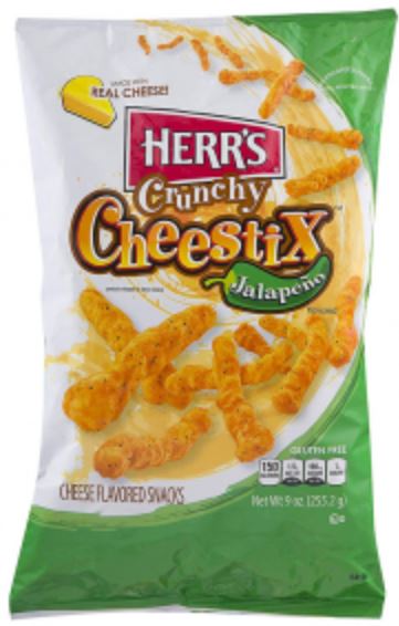 Herr's Jalapeno Crunchy Cheestix