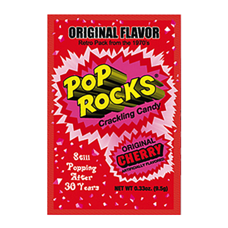 Cherry pop rocks