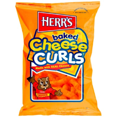 Herr’s Baked Cheese Curls, 6oz