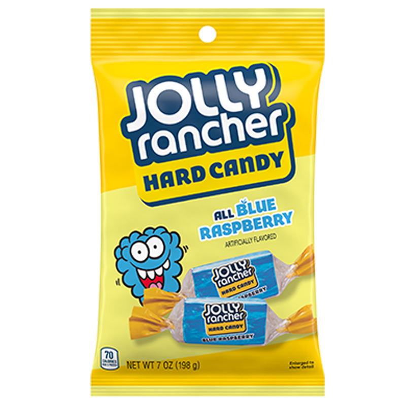 Jolly Rancher, All Blue Raspberry, 7oz