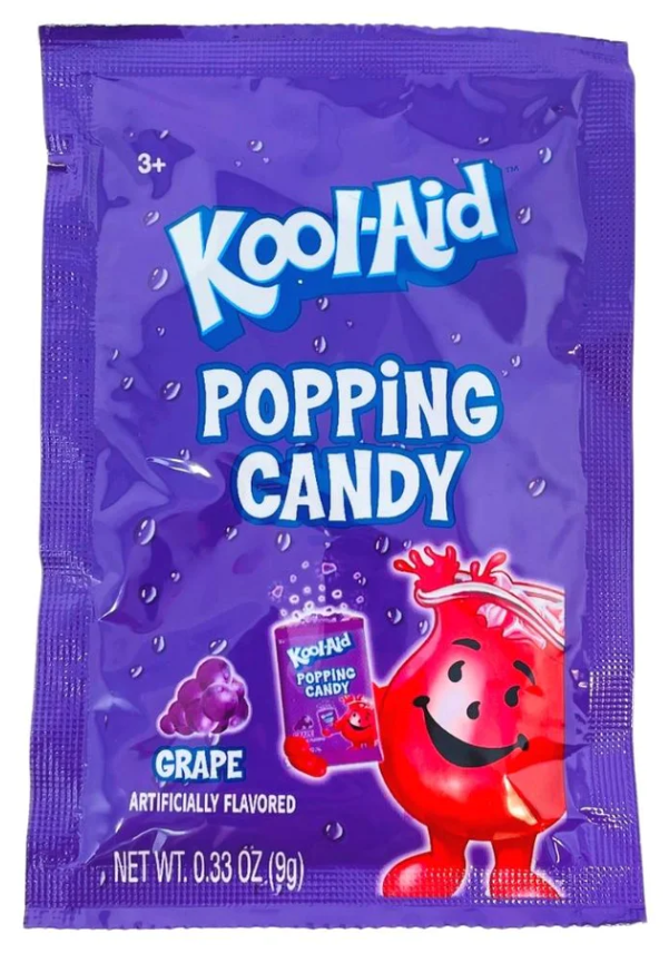 Kool-Aid Popping Candy Pouch - Grape 0.33oz