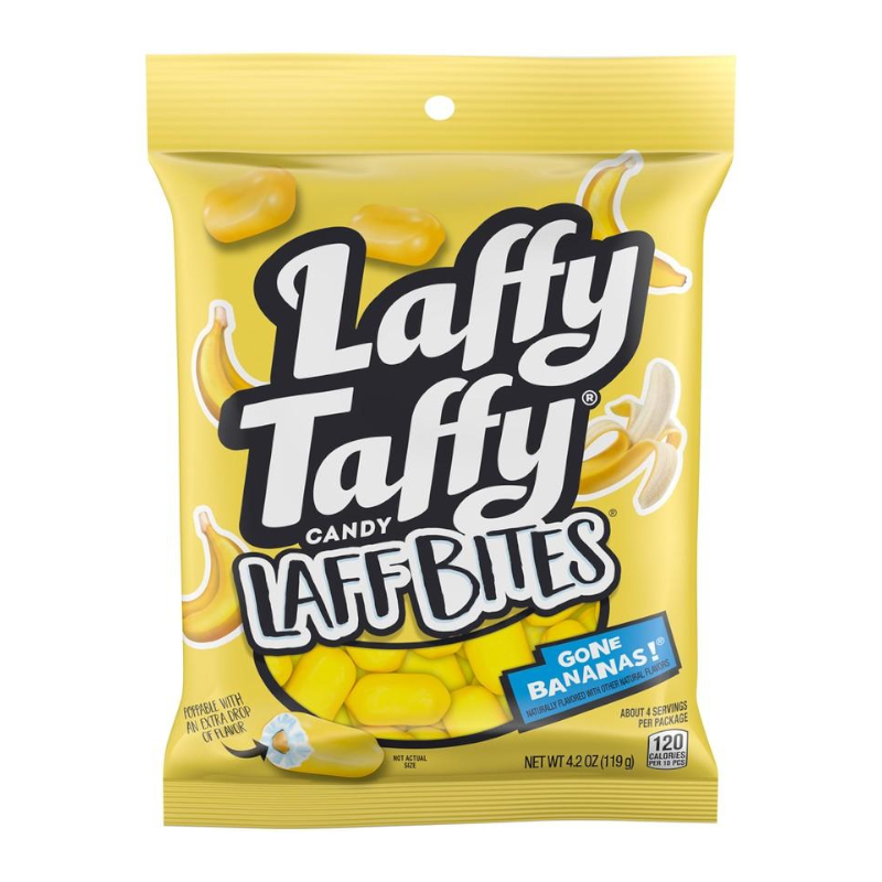 Laffy Taffy Banana Laff Bites 4.2oz