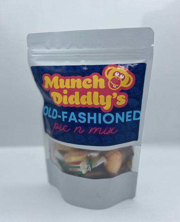 Munchdiddly’s Old Fashioned pic n Mix, 300g