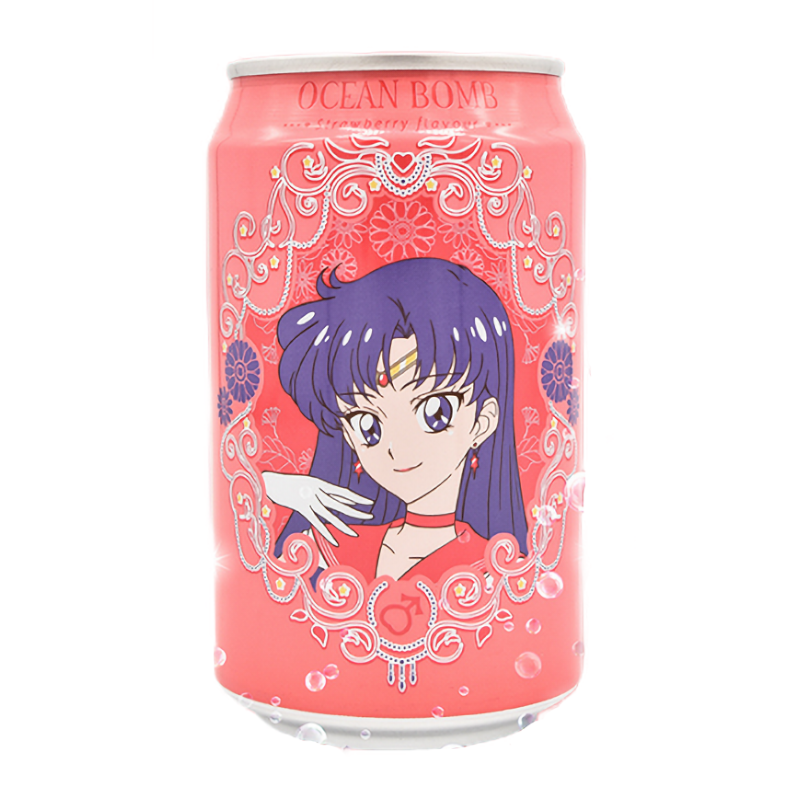 Ocean Bomb - Sailor Moon Strawberry Sparkling Water (330ml)