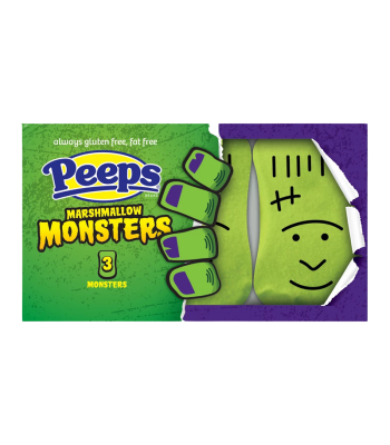 Peeps Halloween Marshmallow Monsters 3PK 1.5oz