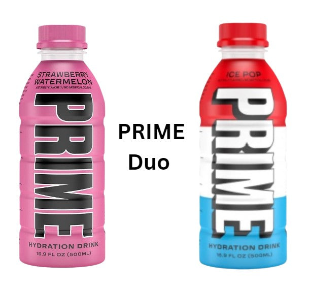 Prime Duo - Strawberry Watermelon & Ice Pop