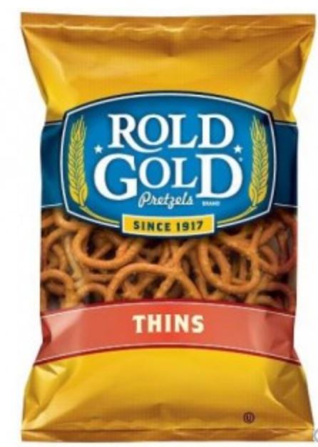 Frito Lay Rold Gold Classic Style Pretzel Thins, 10oz