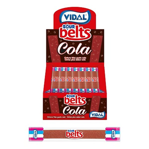 Vidal Sour Belts Cola  (price is per item)