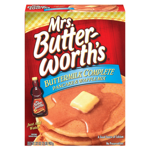 Mrs Butterworth's Buttermilk Pancake And Waffle Mix 32oz