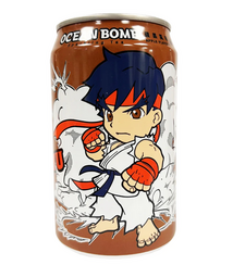 Ocean Bomb x Street Fighter Apple Flavour Sparkling Water (330ml)