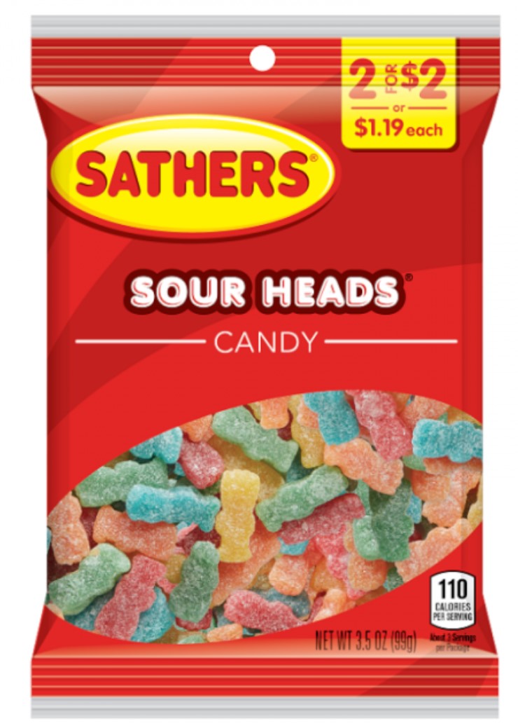 Sathers Sour Heads