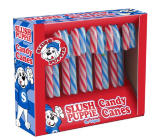 Slush Puppie Candy Canes 10pk (100g)