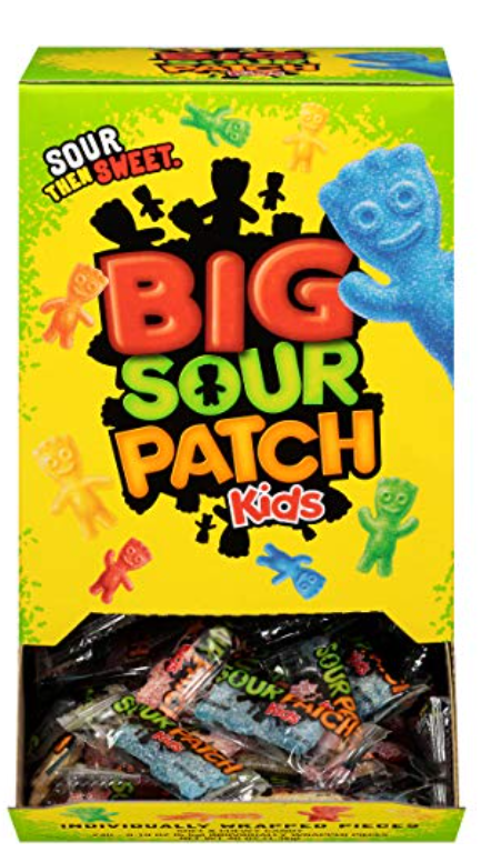 BIG Sour Patch Kids Individually Wrapped 0.2oz (5.5g) (1)