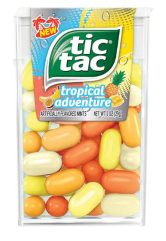 Tic Tac Tropical Adventure Singles 1oz (29g)
