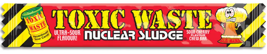 Toxic Waste Nuclear Sludge Chew Bar Cherry