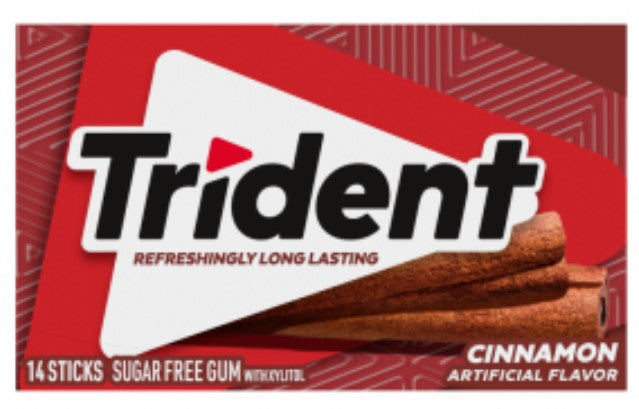 Trident USA Chewing Gum - Cinnamon