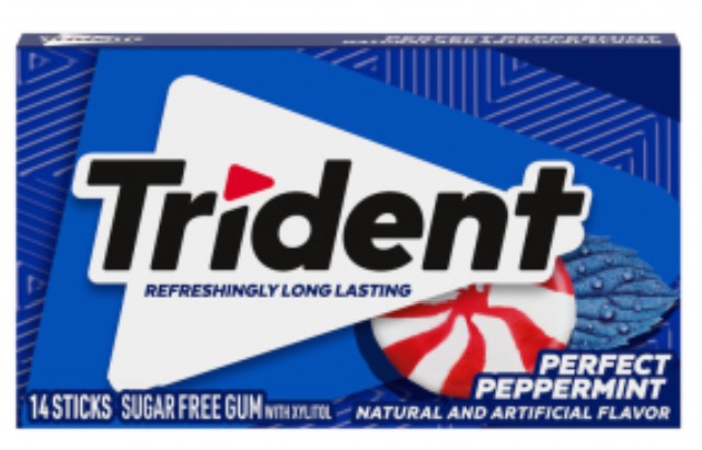 Trident USA Chewing Gum - Perfect Peppermint
